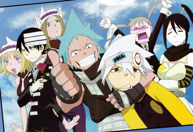 Soul Eater characters group shot