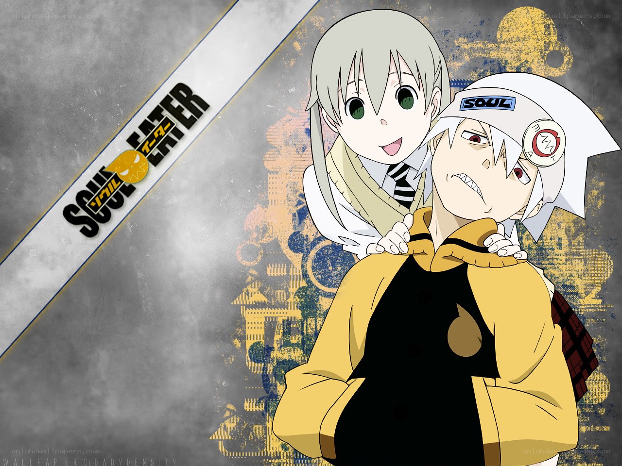 Soul Eater characters in a playful pose