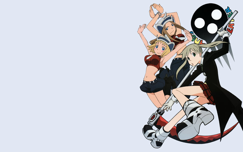 Soul Eater characters in action