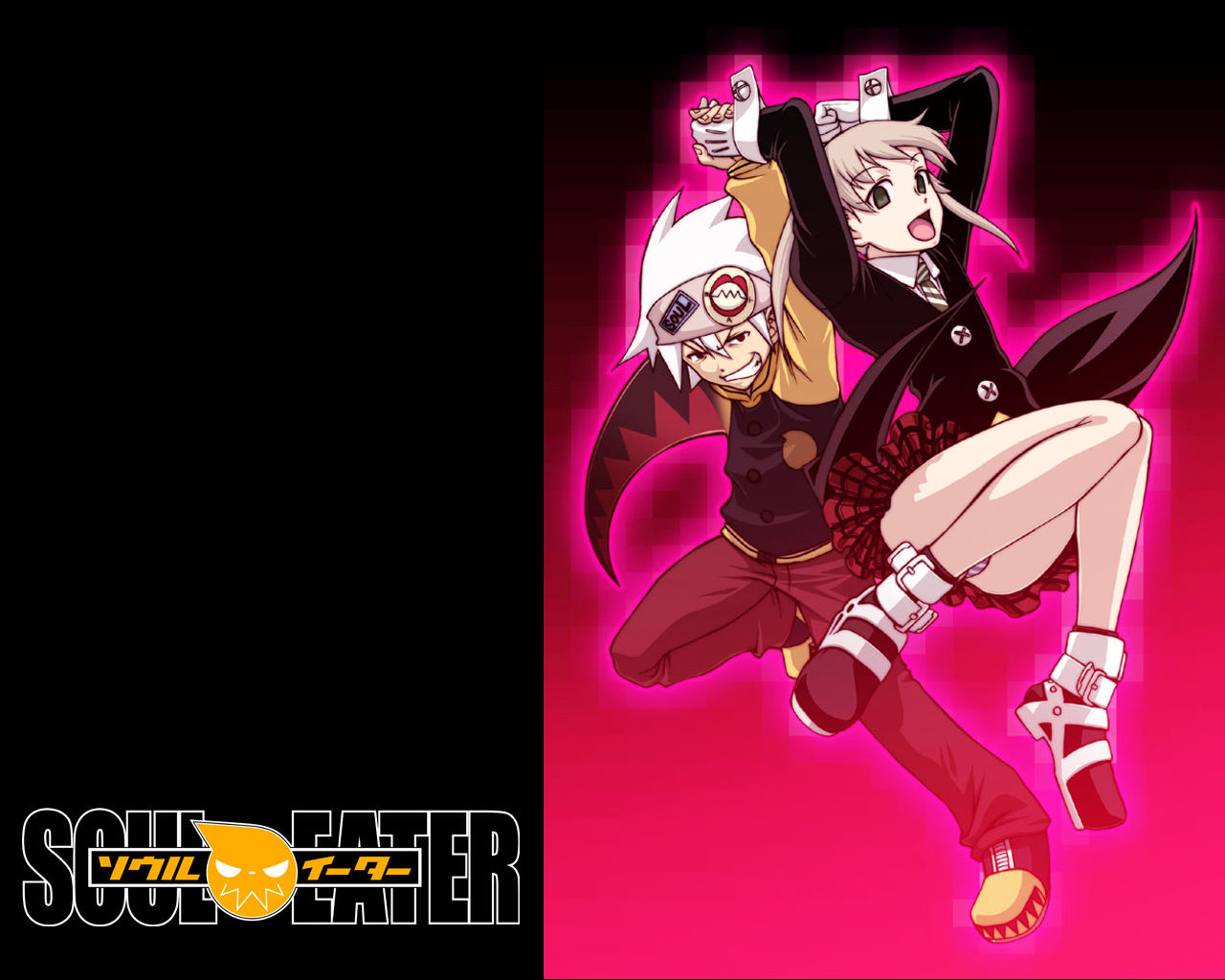 Soul Eater characters in action