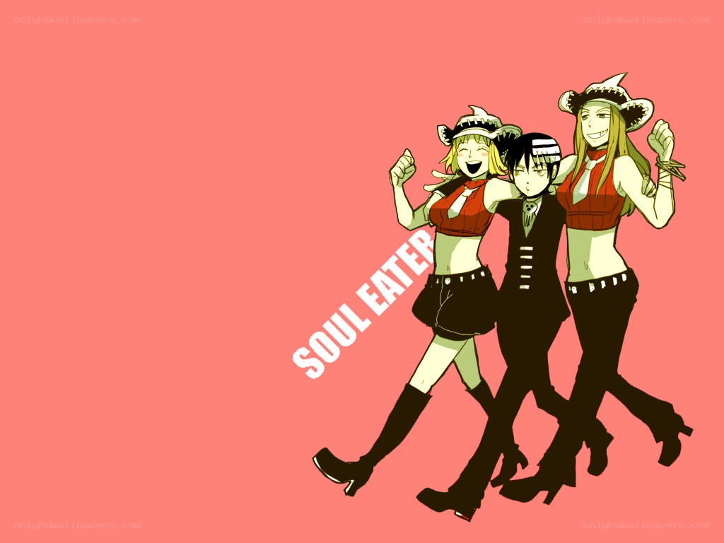 Soul Eater characters walking