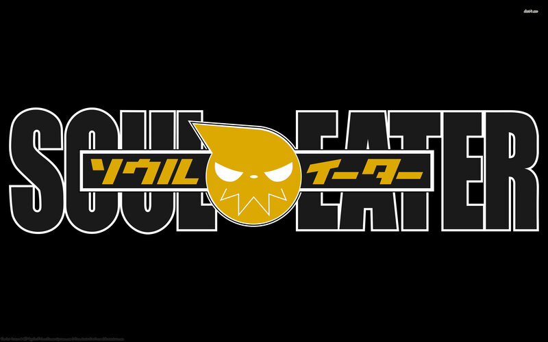 Soul Eater Logo — Black, Aggressive