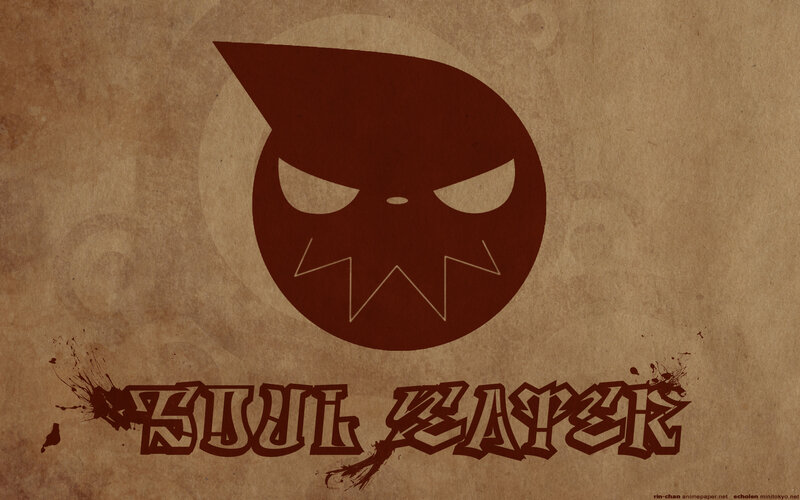 Soul Eater logo on parchment
