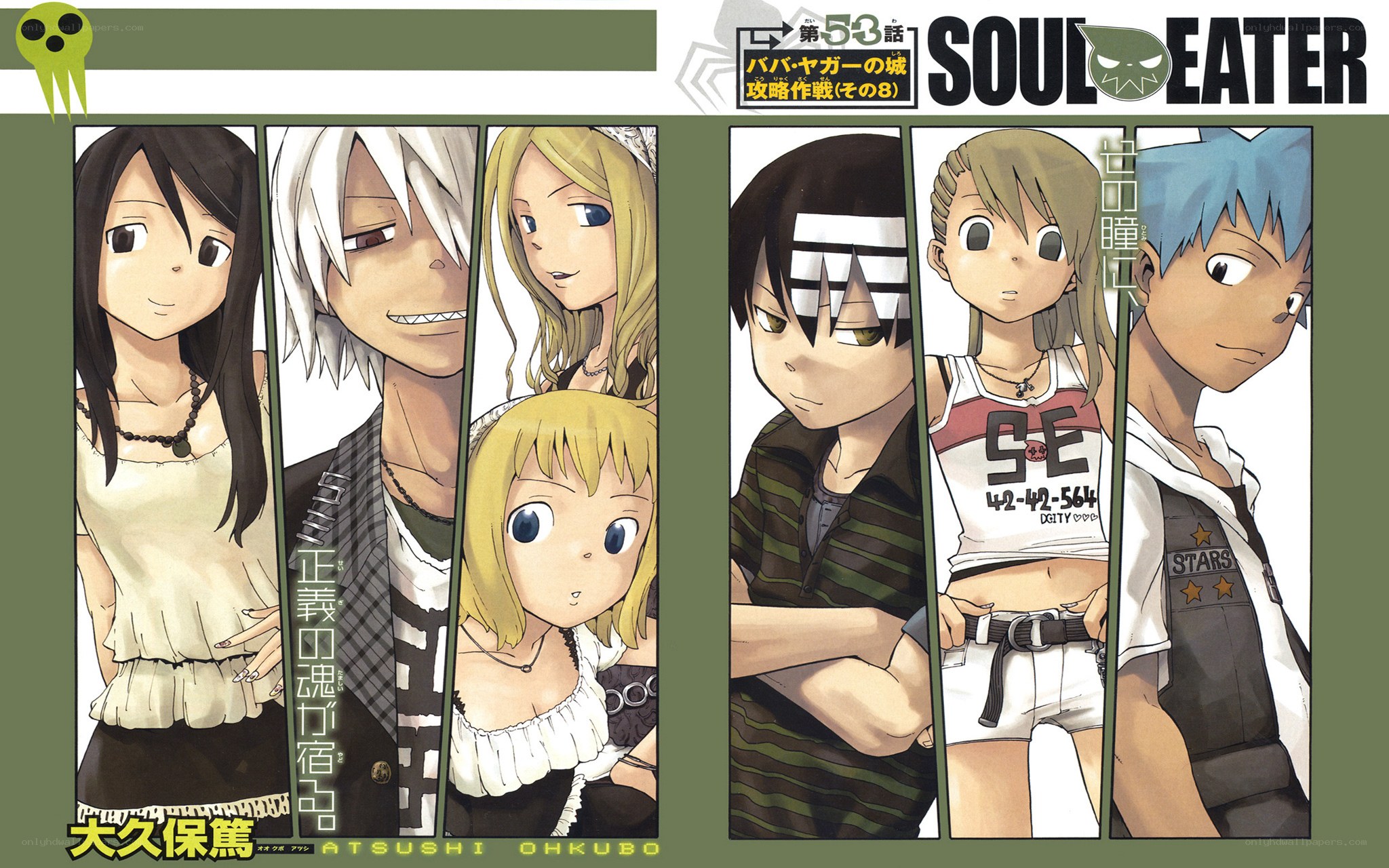 Soul Eater manga chapter cover