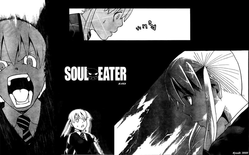 Soul Eater manga panel