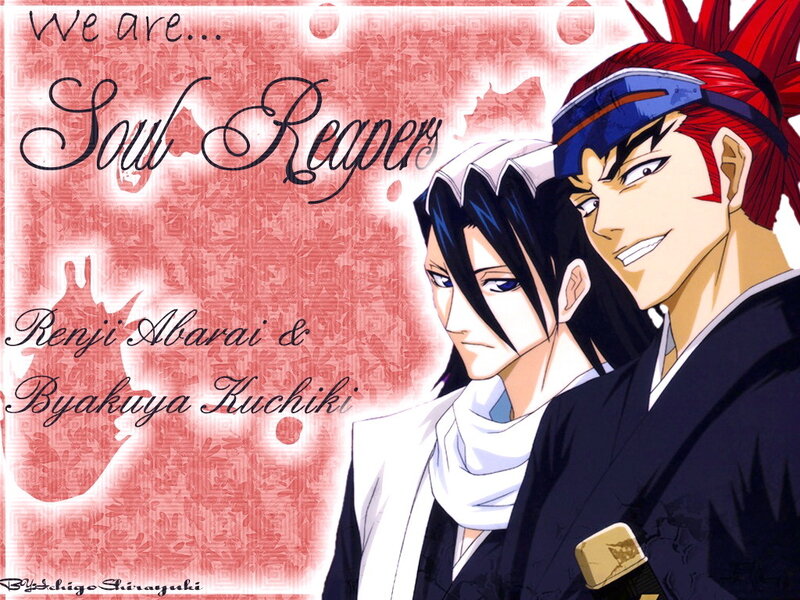 Soul Reapers Renji and Byakuya