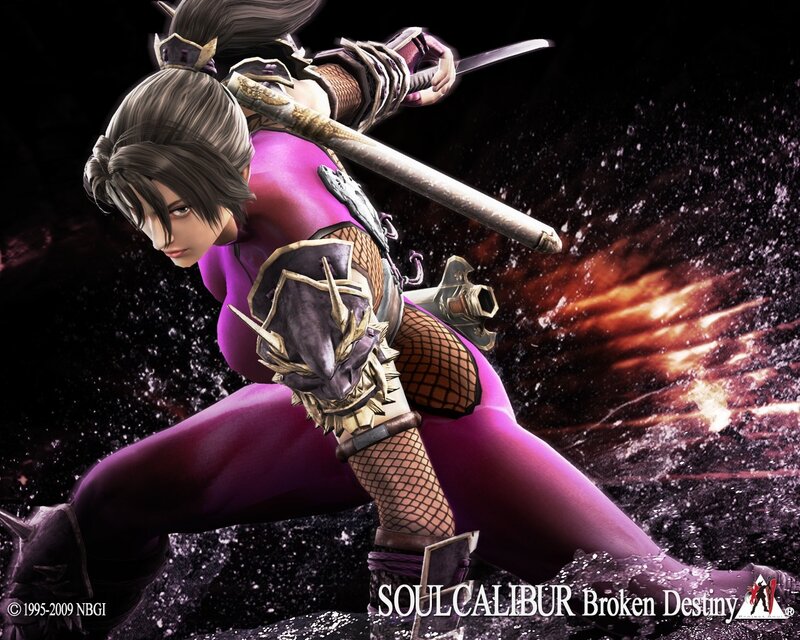 Soulcalibur character in action