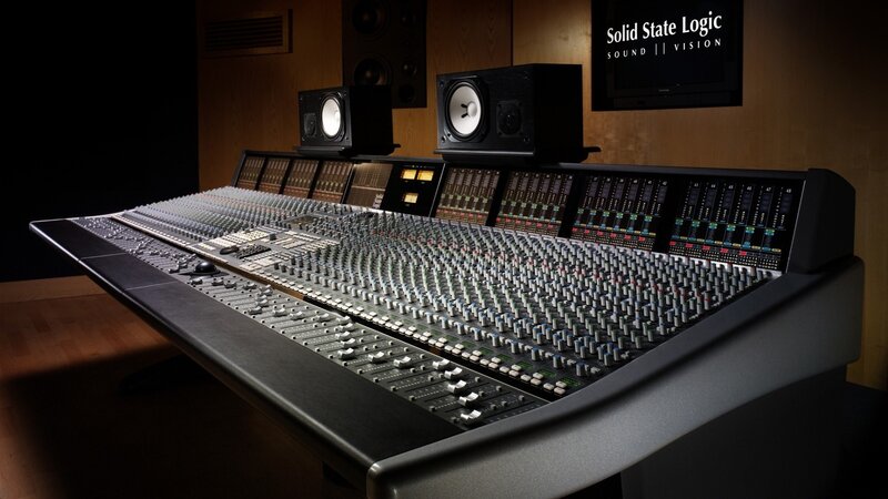 Sound Mixing Console — Black, Professional