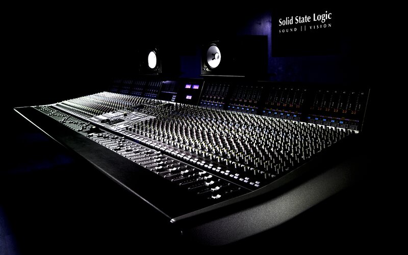 Sound Mixing Console — Black