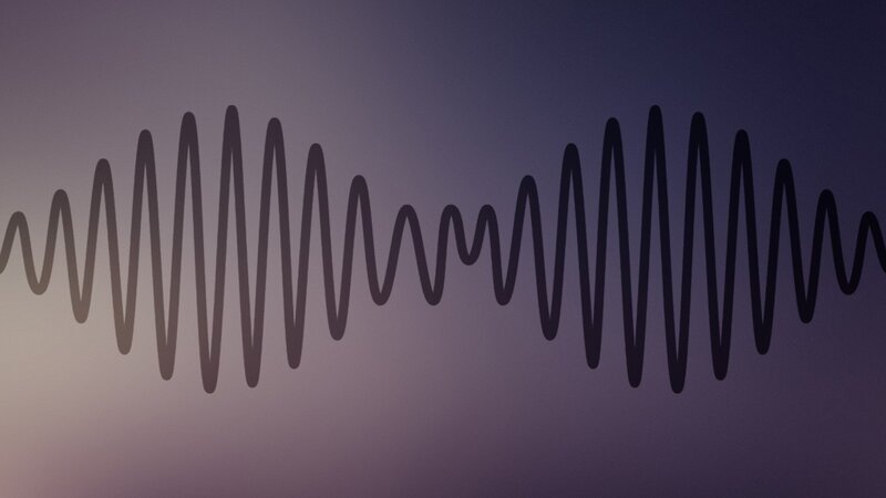 Sound Wave Pattern — Purple