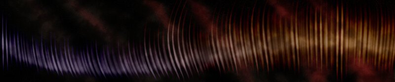Sound Wave Visualization — Black