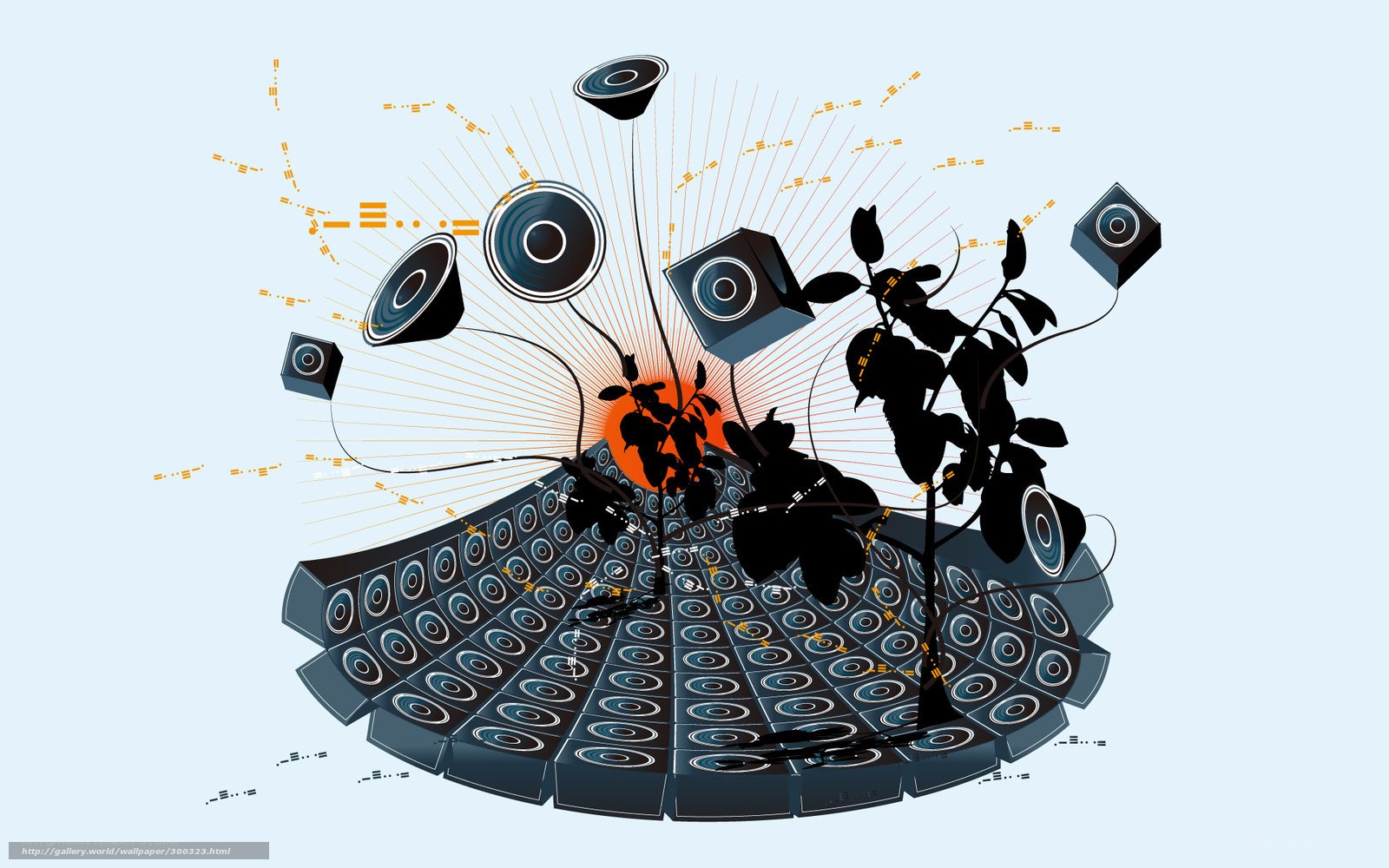 Sound waves and plant growth