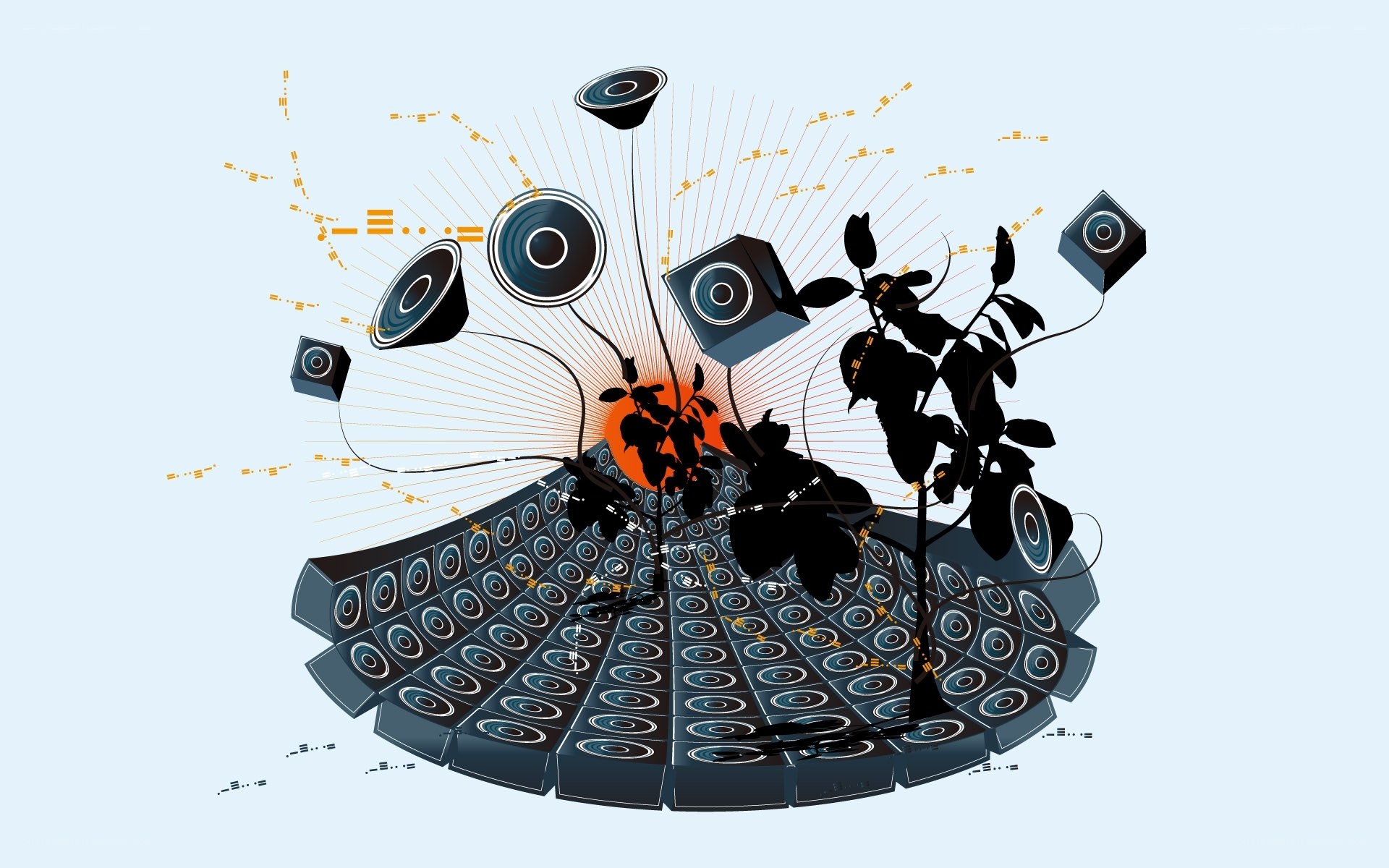 Sound waves and plant growth