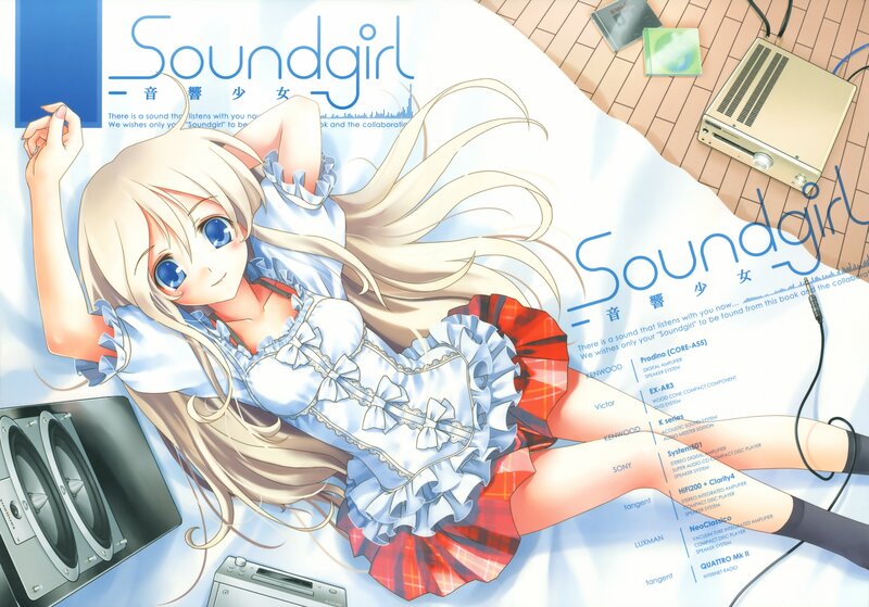 Soundgirl anime illustration