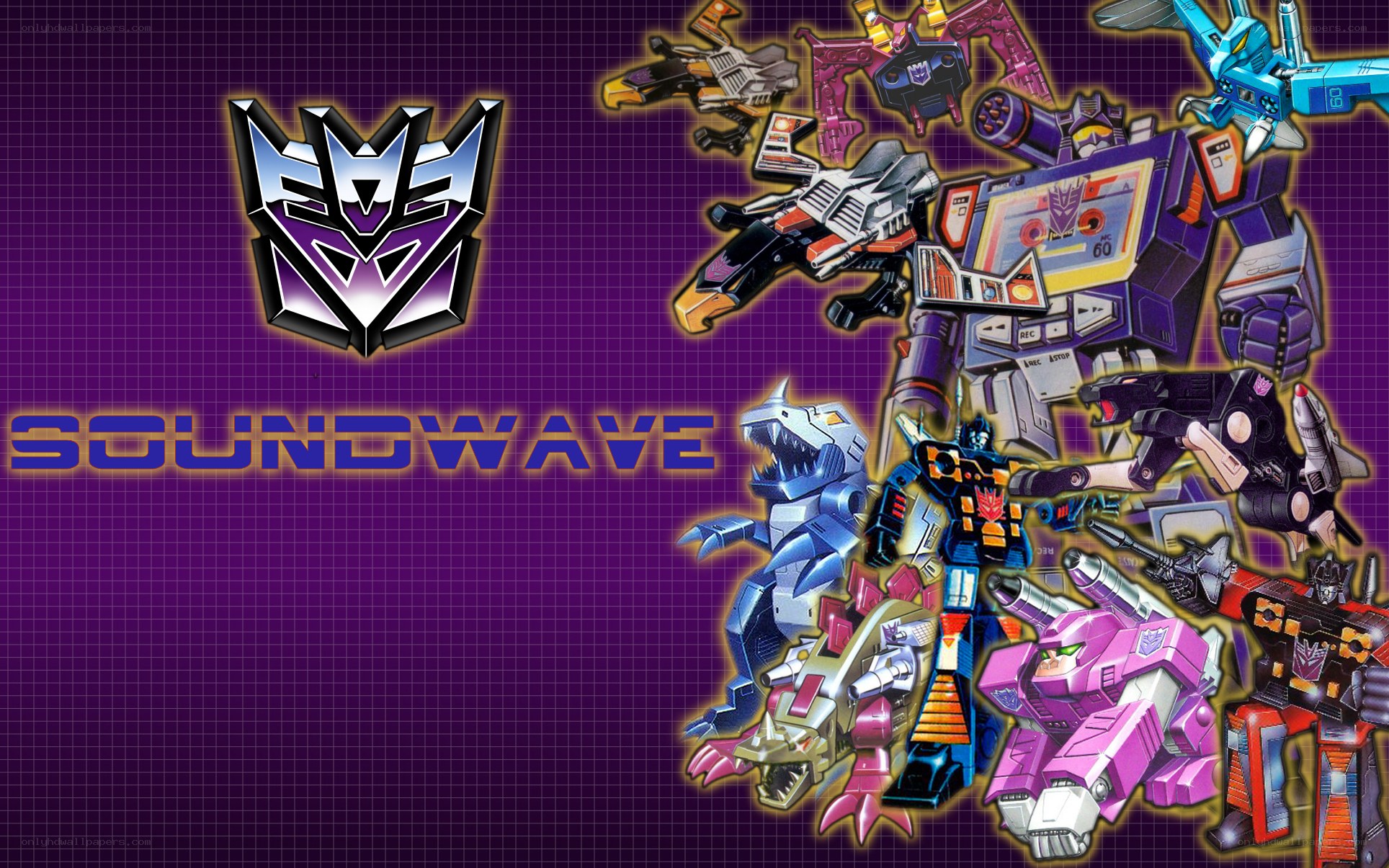 Soundwave and Decepticons