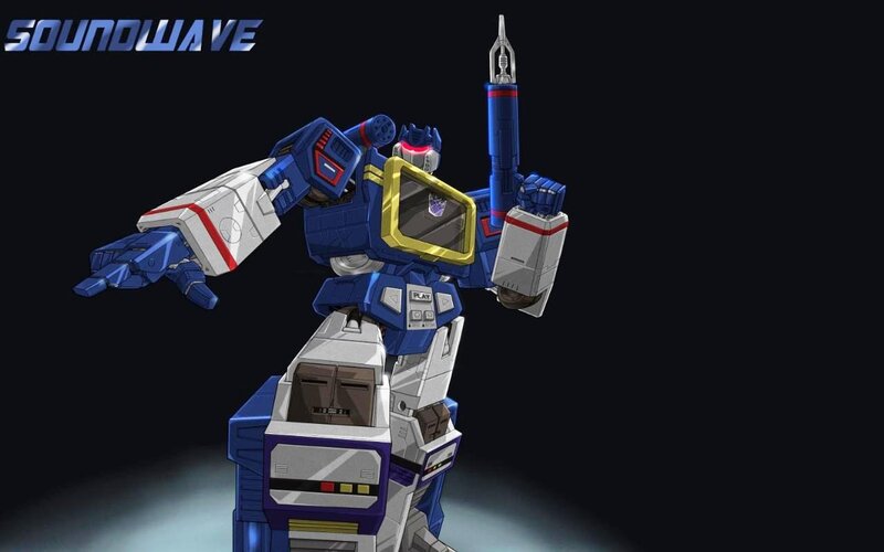 Soundwave robot character