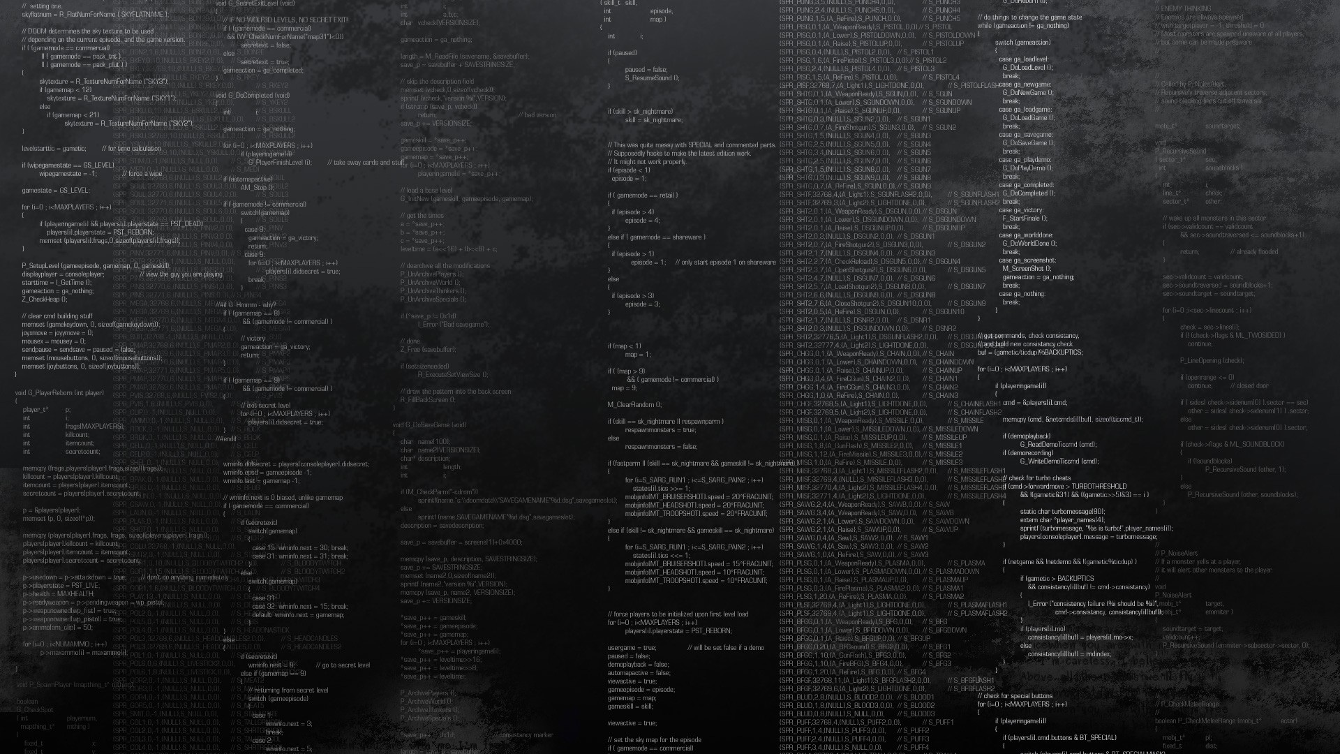 source code background