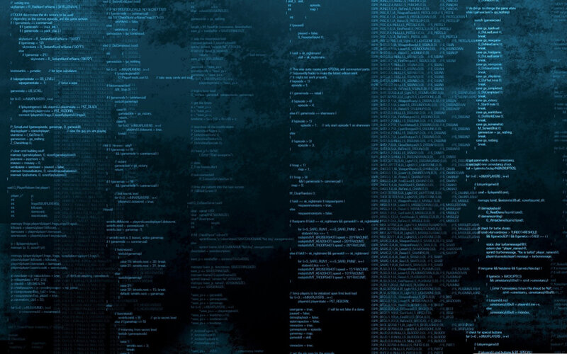 Source Code on Screen