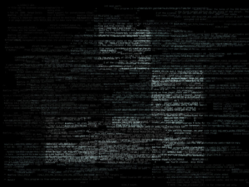 source code text background