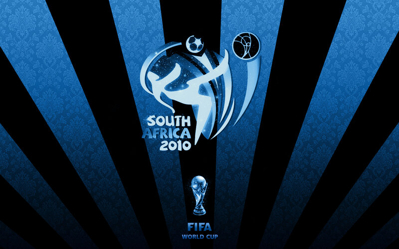 South Africa 2010 Logo — Blue