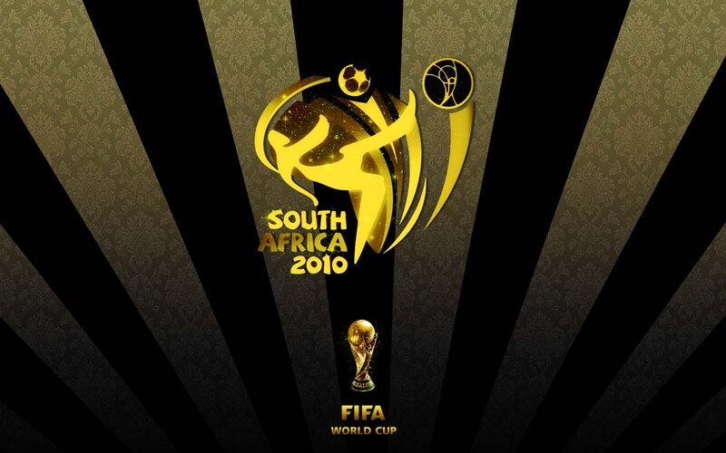 South Africa 2010 Logo — Gold, Dramatic
