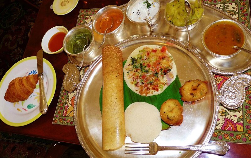 South Indian Breakfast Platter