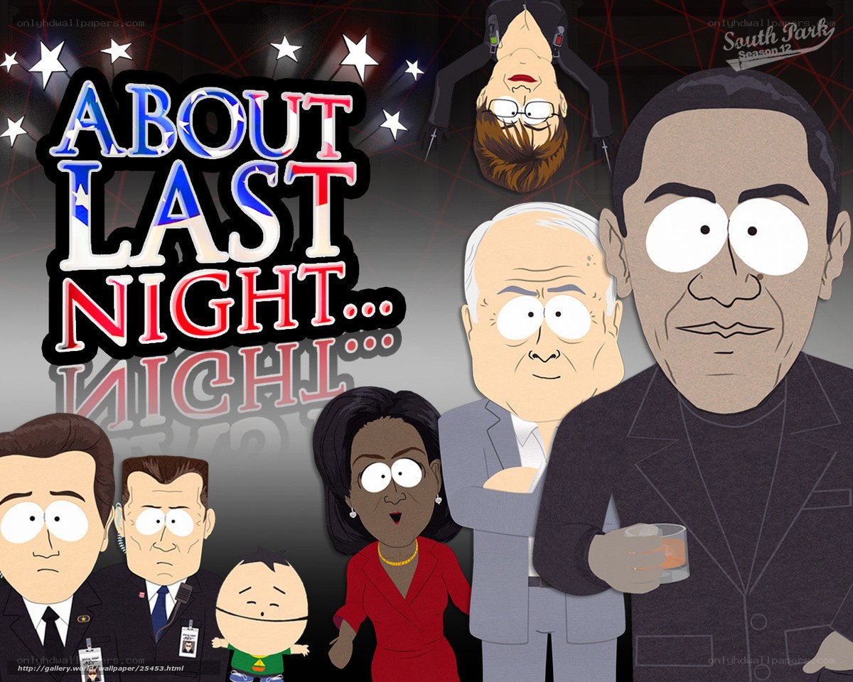 South Park About Last Night