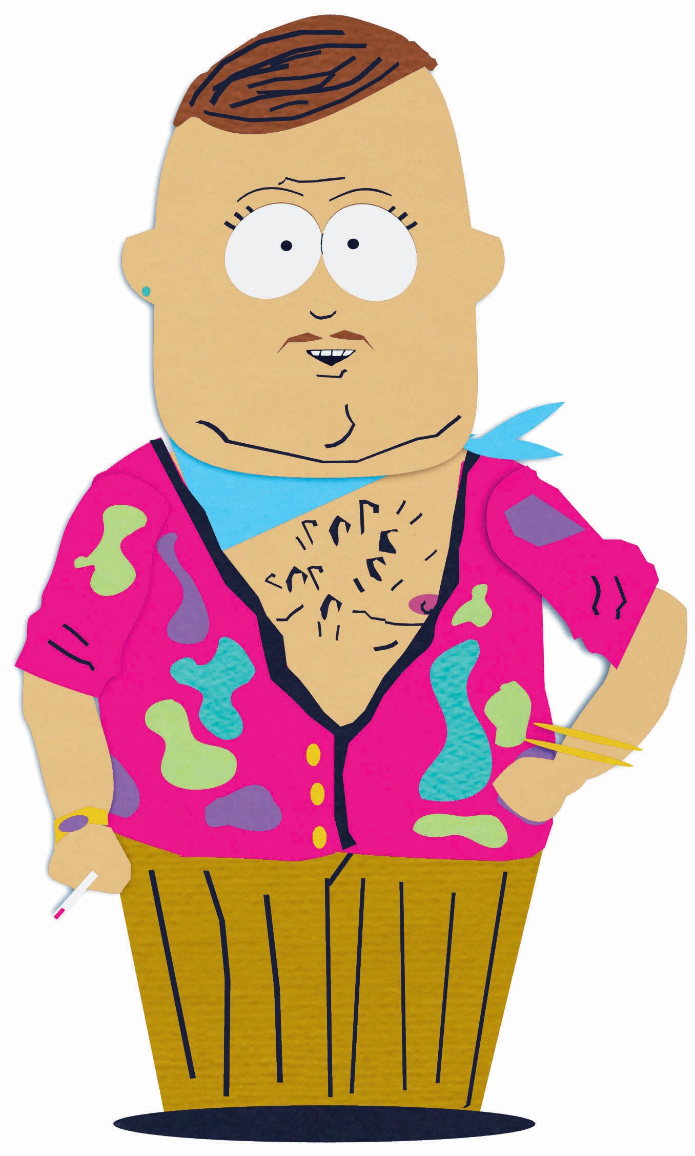 South Park character cutout