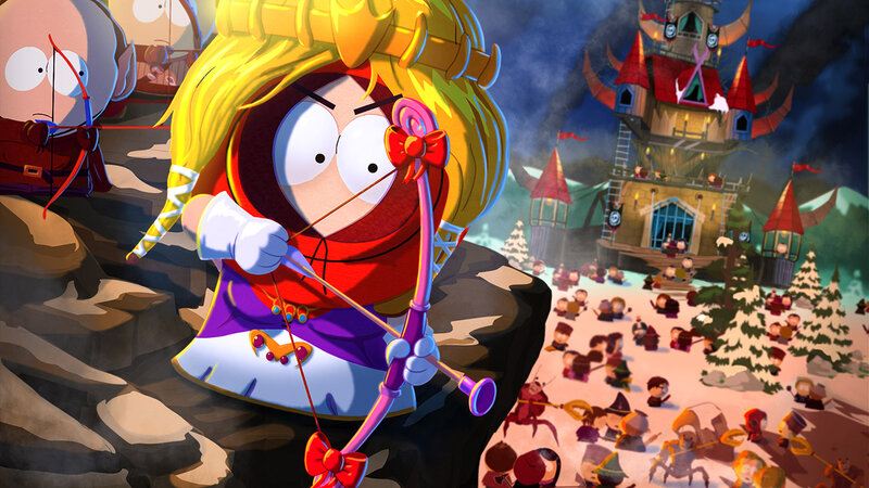 South Park Character with Bow