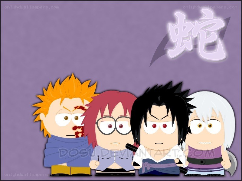 South Park characters as Naruto ninjas