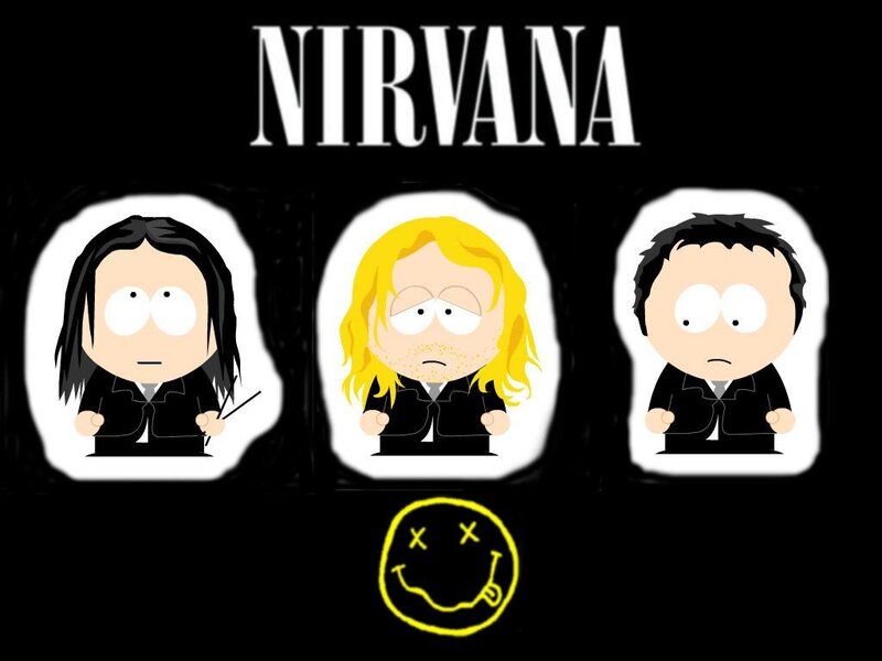 South Park characters as Nirvana