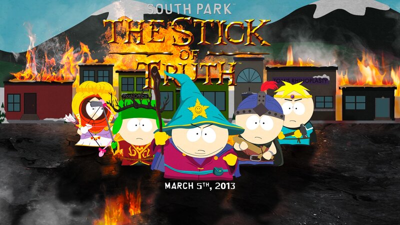 South Park Characters — Black, Chaotic