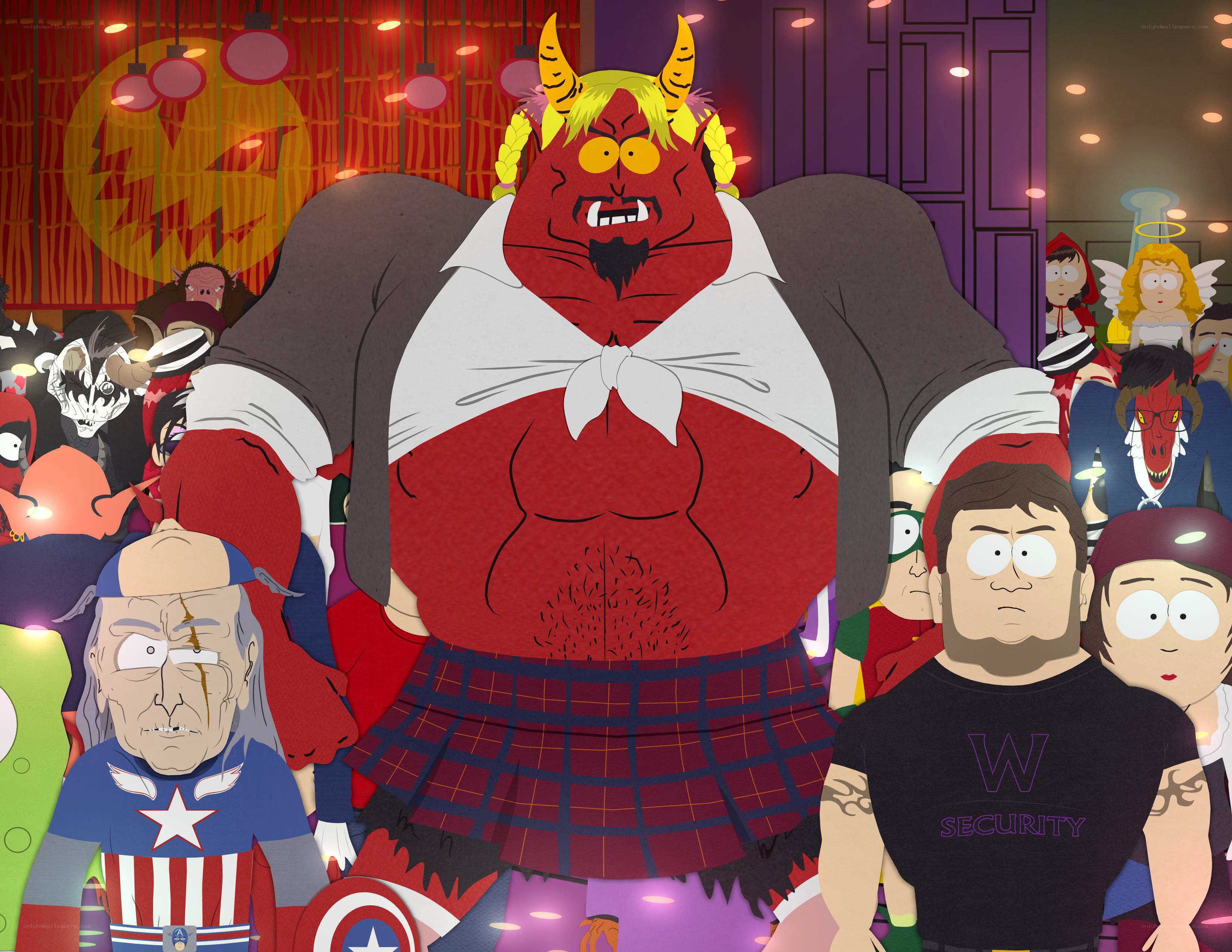South Park characters in costumes