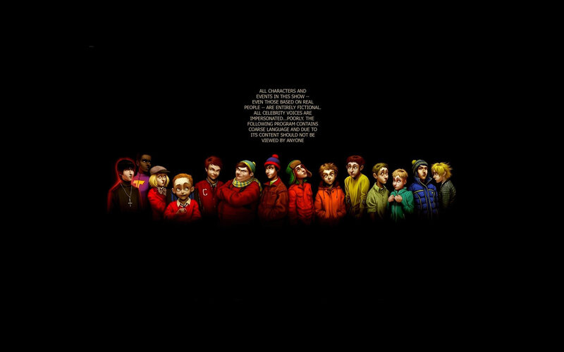 South Park characters lineup