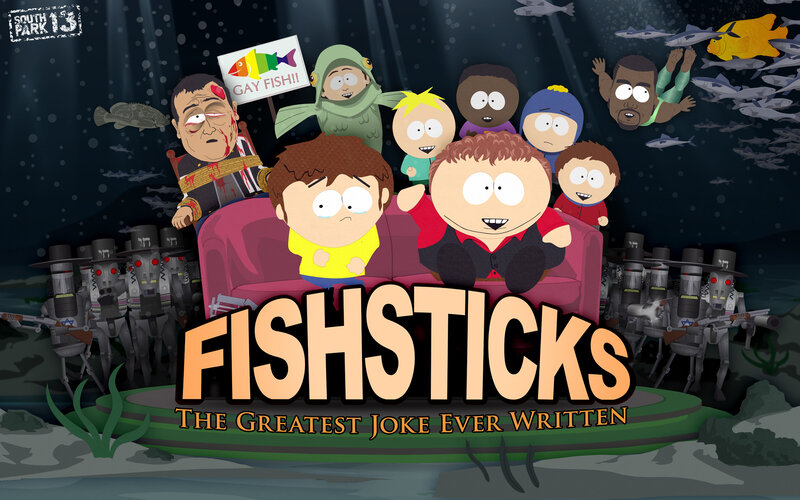 South Park Characters Underwater