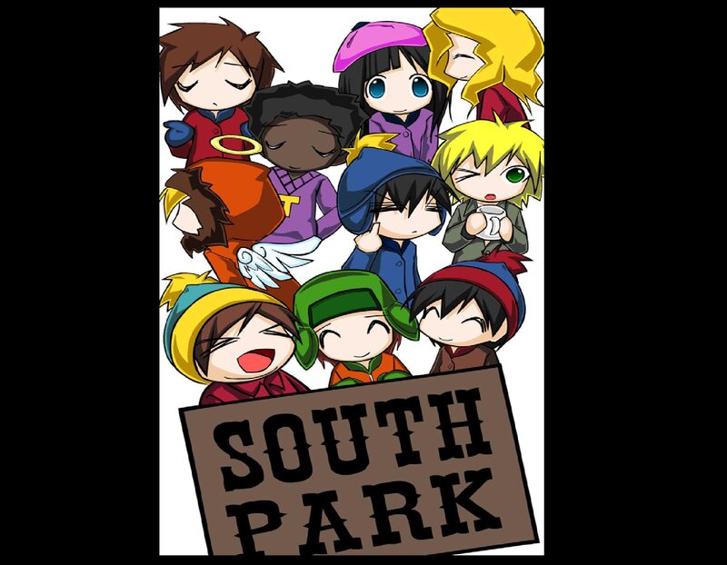 South Park chibi characters