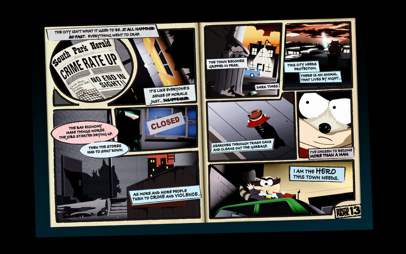 South Park comic page