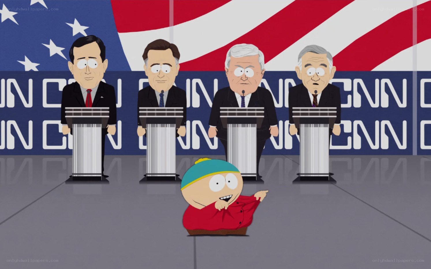 South Park debate scene