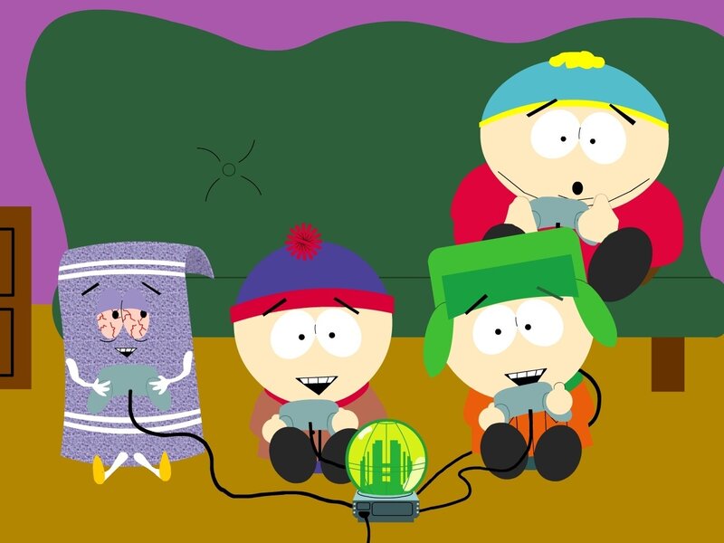 South Park kids gaming