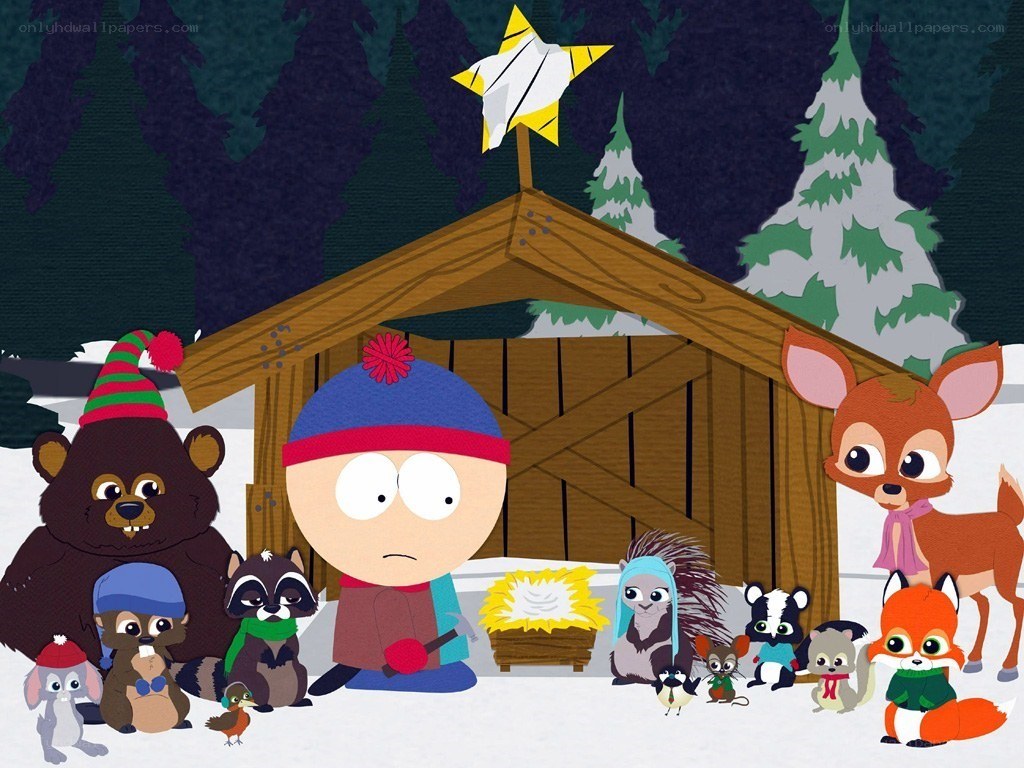 South Park nativity scene