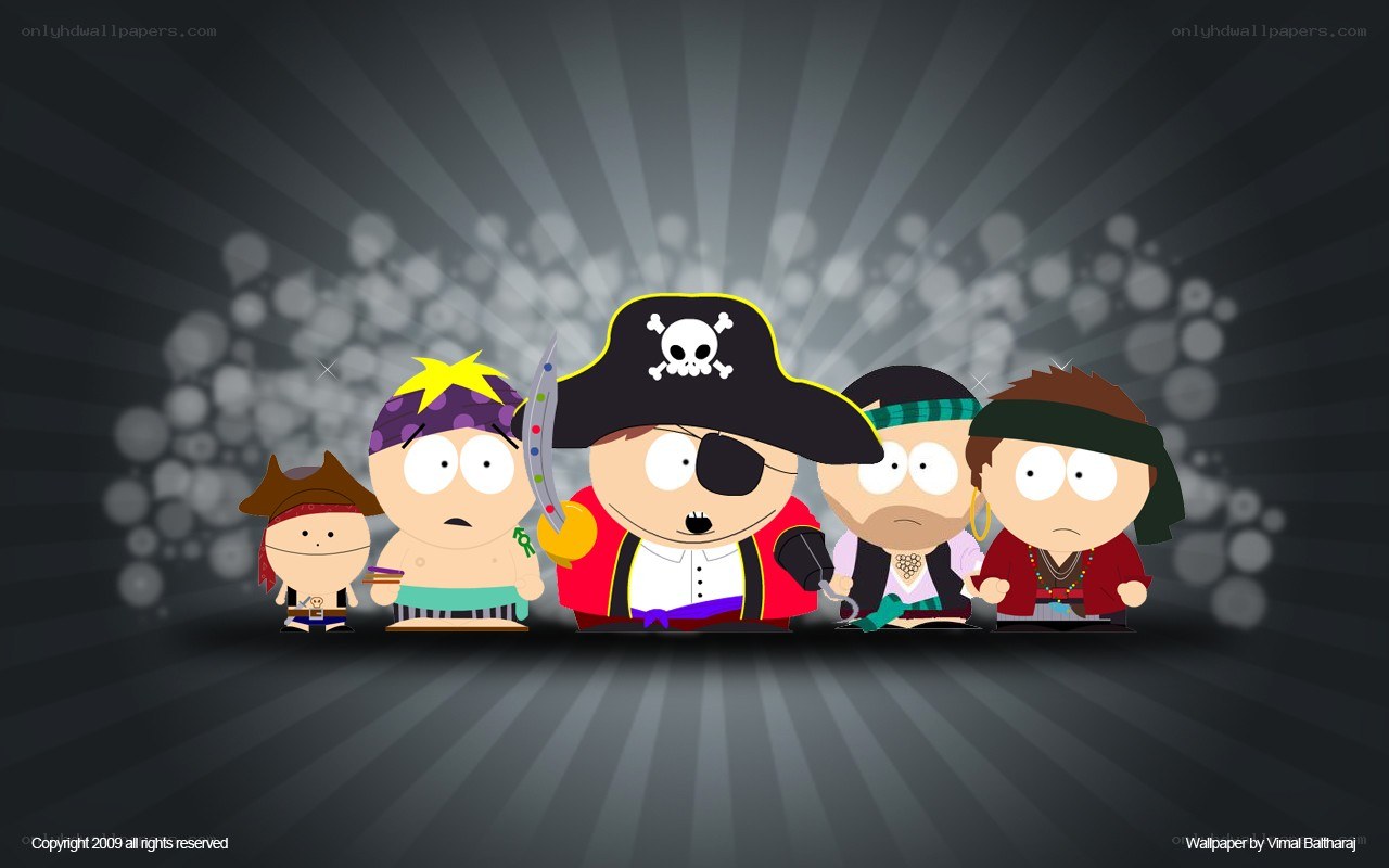 South Park pirates wallpaper