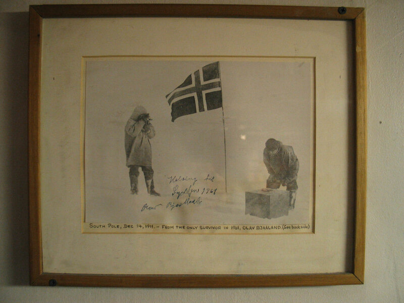 South Pole photograph