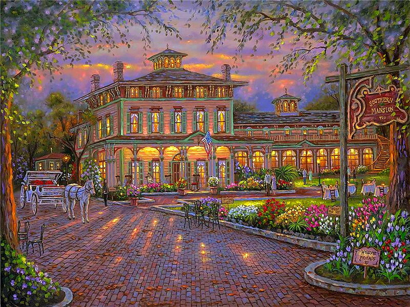 Southern Mansion — Purple