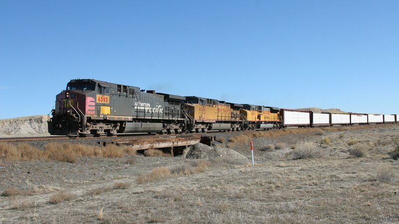 Southern Pacific freight train