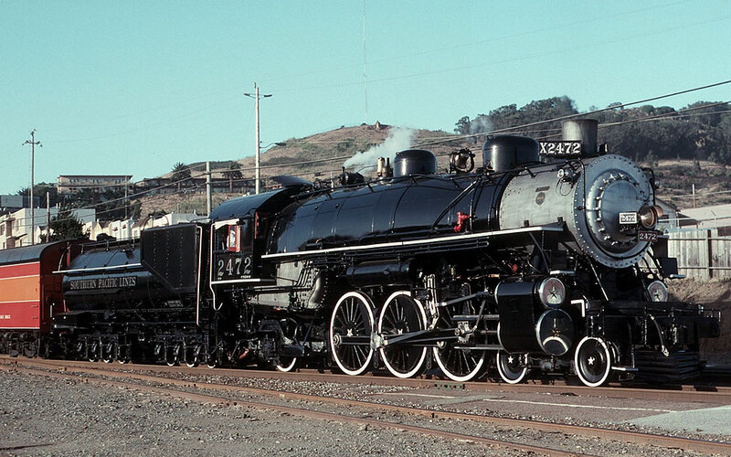 Southern Pacific steam locomotive