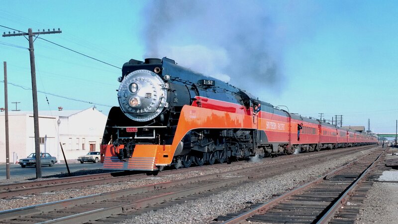 Southern Pacific steam train