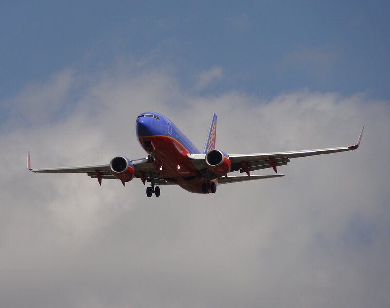 Southwest Airlines Plane — Blue, Dynamic