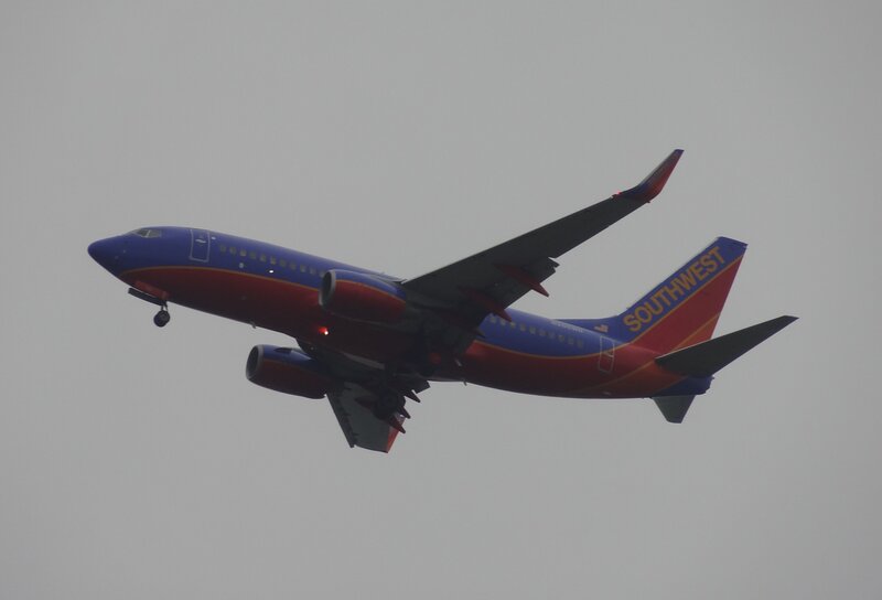Southwest Airlines Plane — Blue, Neutral