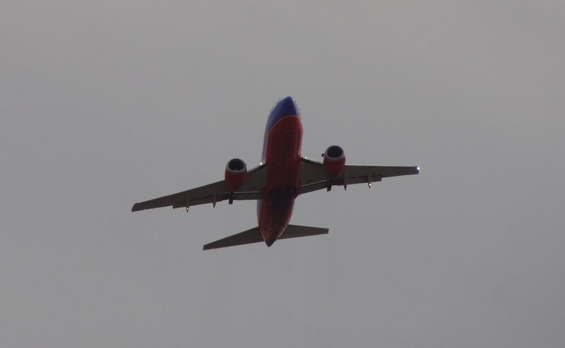 Southwest Airlines Plane — Gray