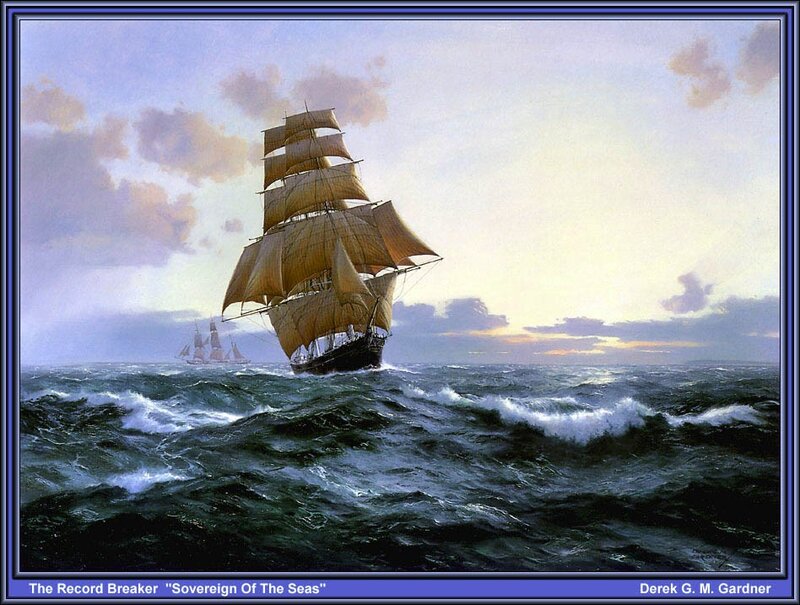 Sovereign Of The Seas sailing